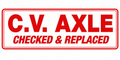 C.V. Axle Checked & Replaced - 24x9 Automotive Sign