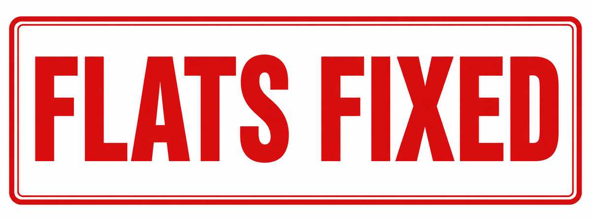 Flats Fixed - 24x9 Automotive Sign