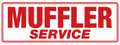Muffler Service - 24x9 Automotive Sign