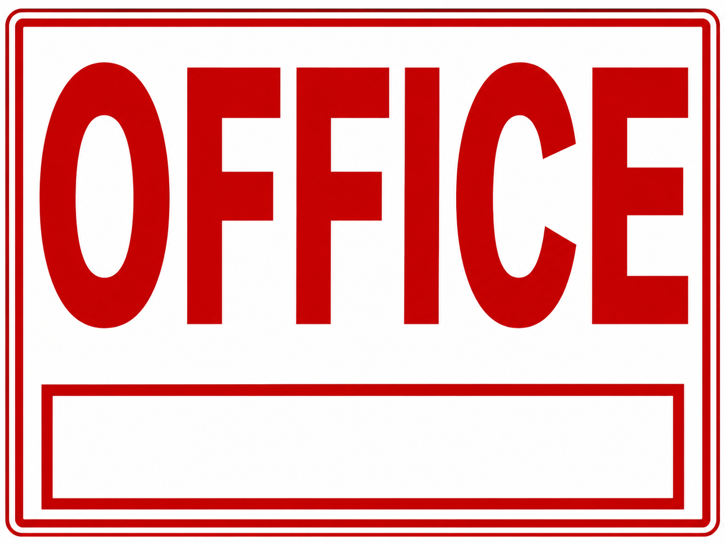 Office Sign - 9x12
