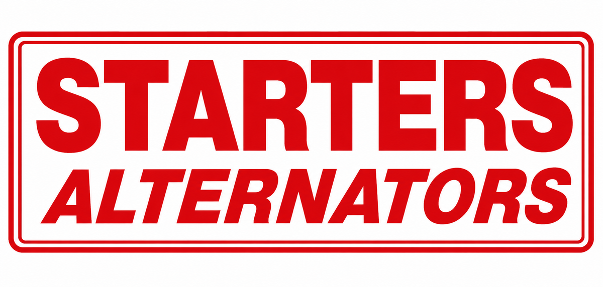 Starters & Alternators - 24x9 Automotive Sign