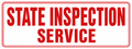 State Inspection Service - 24x9 Automotive Sign